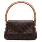 Louis Vuitton Mini Looping Monogram Shoulder Bag Canvas