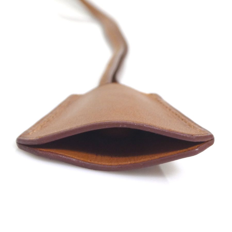 Hermes Clochette Necklace Brown — view 4