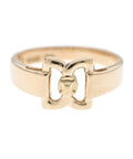 Celine Macadam Ring 18k Yellow Gold 750 New
