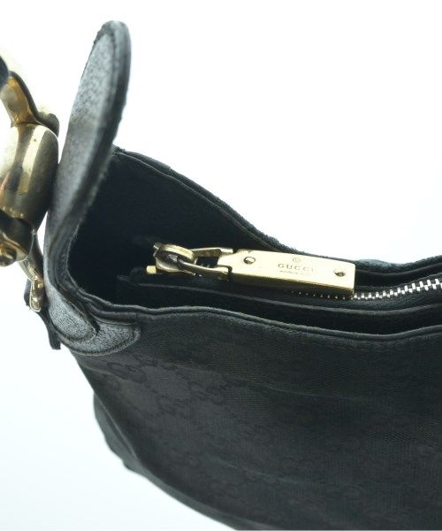 Gucci GG Canvas Horsebit Shoulder Bag — view 6
