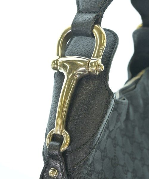 Gucci GG Canvas Horsebit Shoulder Bag — view 7