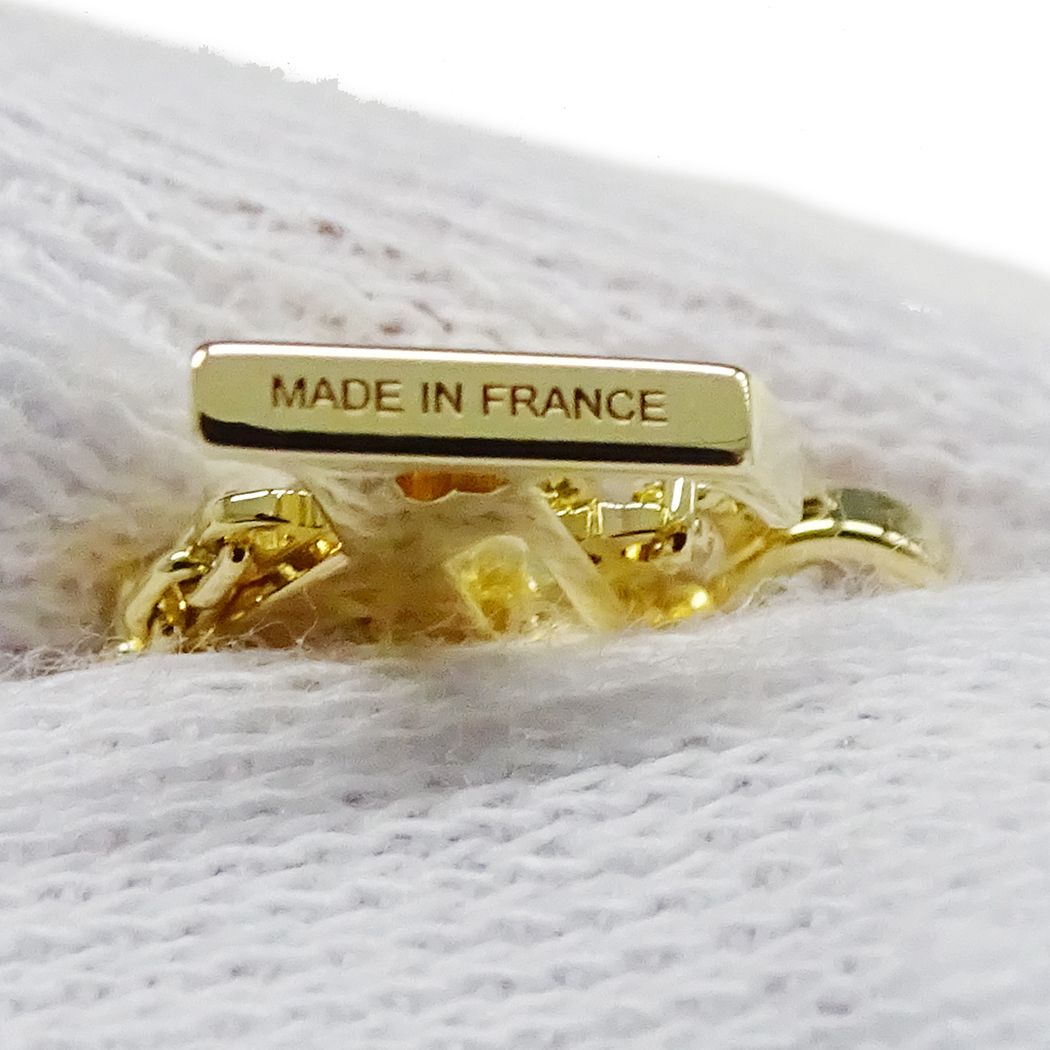 Louis Vuitton Necklace 750 Yellow Gold Diamond Pendant Idylle Blossom — view 6