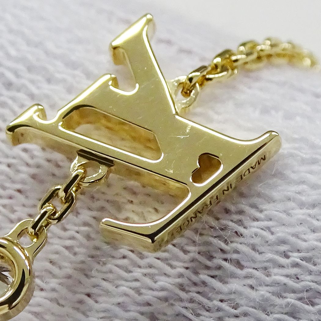 Louis Vuitton Necklace 750 Yellow Gold Diamond Pendant Idylle Blossom — view 8