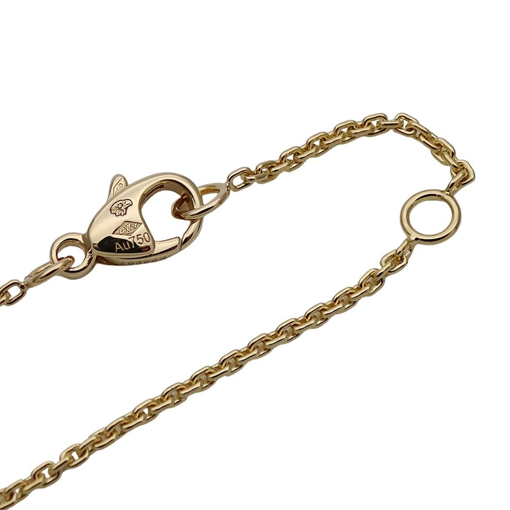 Louis Vuitton Necklace 750 Yellow Gold Diamond Pendant Idylle Blossom — view 5