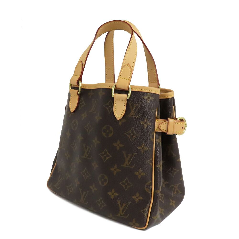 Louis Vuitton Monogram Batignolles Handbag Brown — view 2