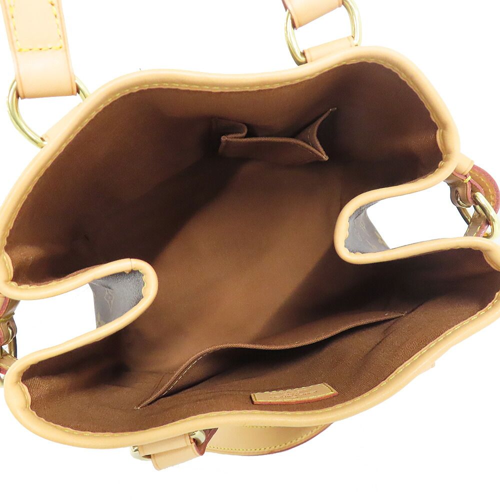 Louis Vuitton Monogram Batignolles Handbag Brown — view 8