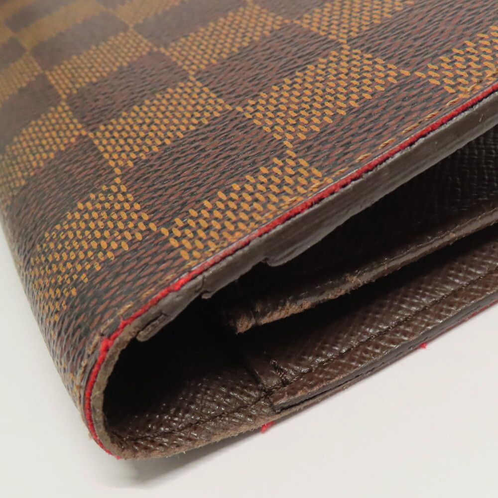 Louis Vuitton Damier Ebene Portefeuille Brazza Wallet — view 8