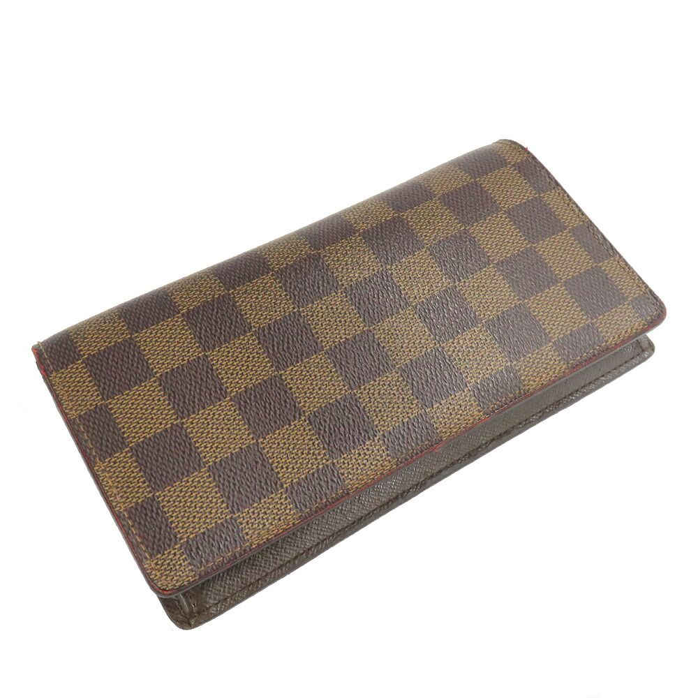 Louis Vuitton Damier Ebene Portefeuille Brazza Wallet — view 3