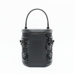 Louis Vuitton Cannes Vanity Shoulder Bag 2-Way Monogram Lace Black — view 2