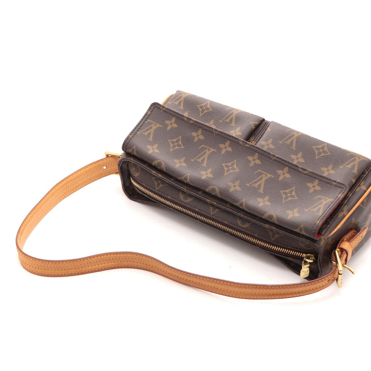 Louis Vuitton Viva-Cite MM Monogram Shoulder Bag Canvas — view 4