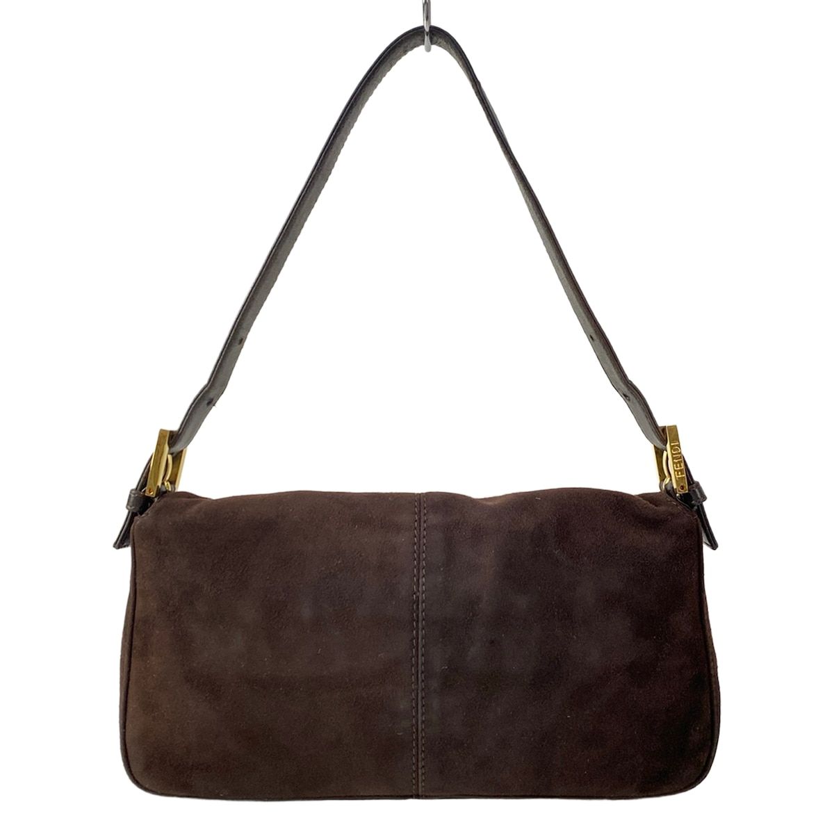 Fendi Shoulder Bag Mamma Bucket Dark Brown — view 3