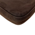 Fendi Shoulder Bag Mamma Bucket Dark Brown — view 8