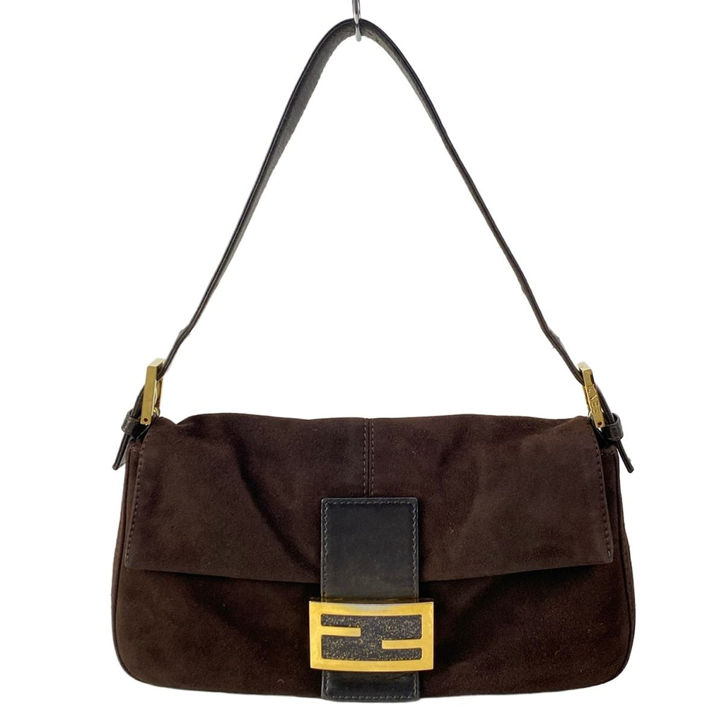 Fendi Shoulder Bag Mamma Bucket Dark Brown