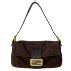 Fendi Shoulder Bag Mamma Bucket Dark Brown