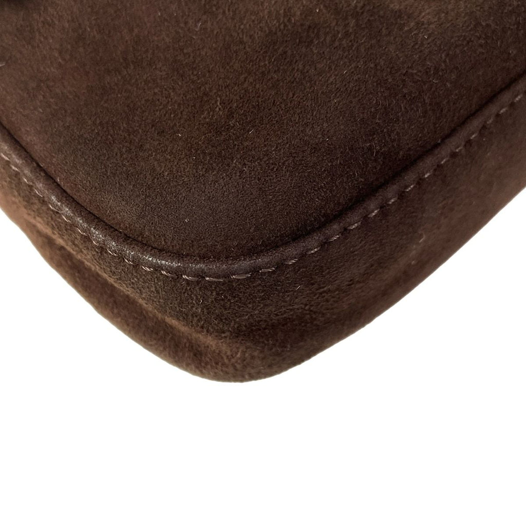 Fendi Shoulder Bag Mamma Bucket Dark Brown — view 7