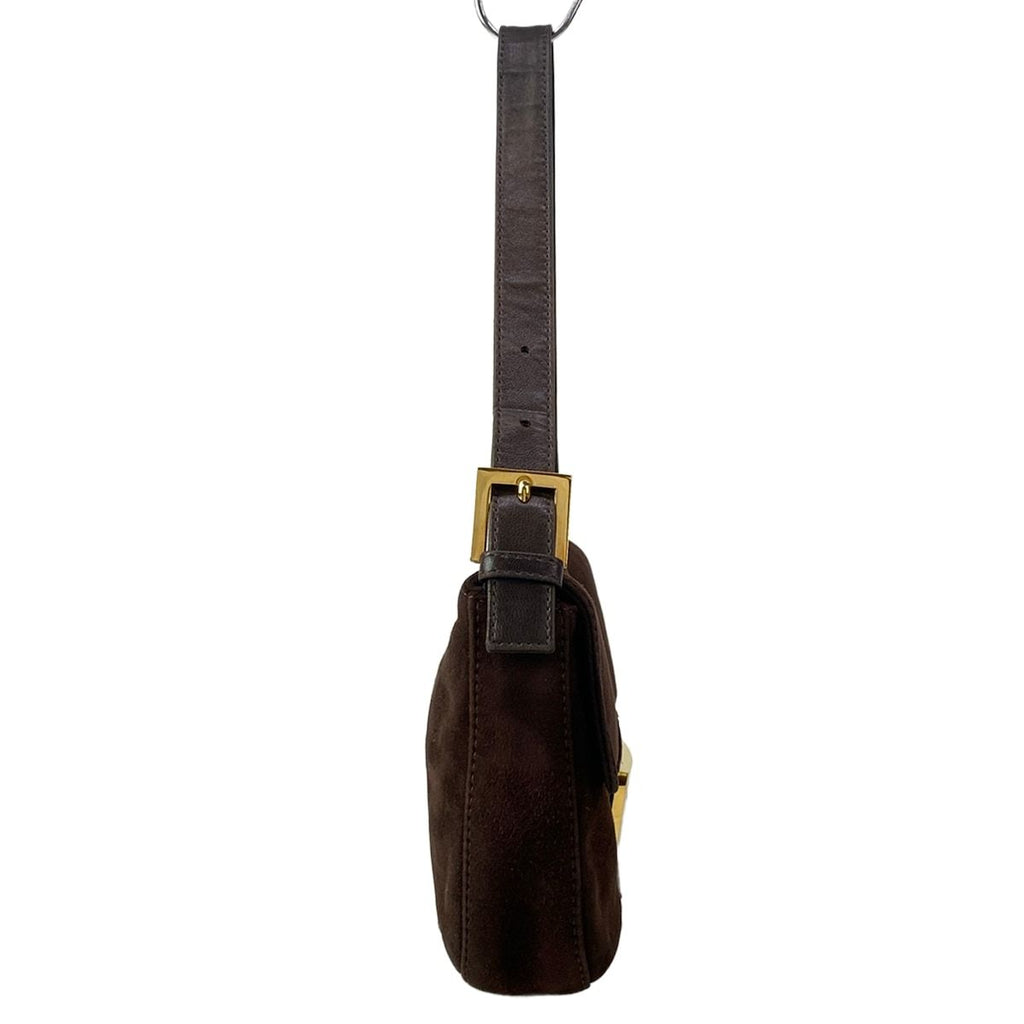 Fendi Shoulder Bag Mamma Bucket Dark Brown — view 2