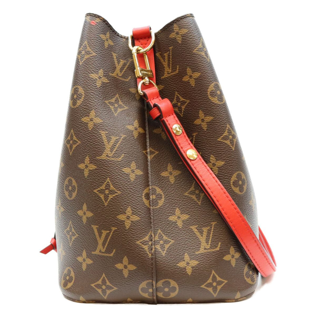 Louis Vuitton Monogram Coquelicot Red Neo Noe MM Shoulder Bag — view 2