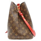Louis Vuitton Monogram Coquelicot Red Neo Noe MM Shoulder Bag — view 2