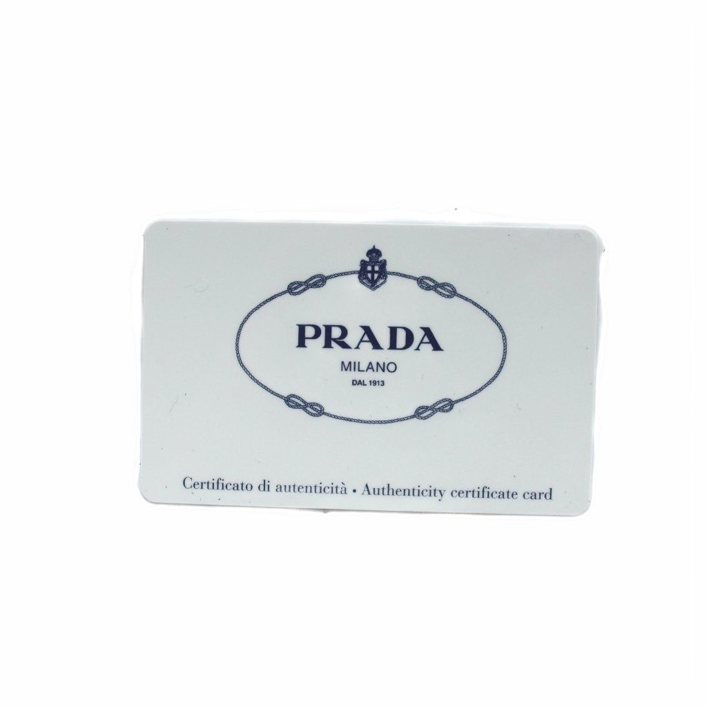 Prada Wallet Logo Leather L-shaped Zipper Brown — view 7