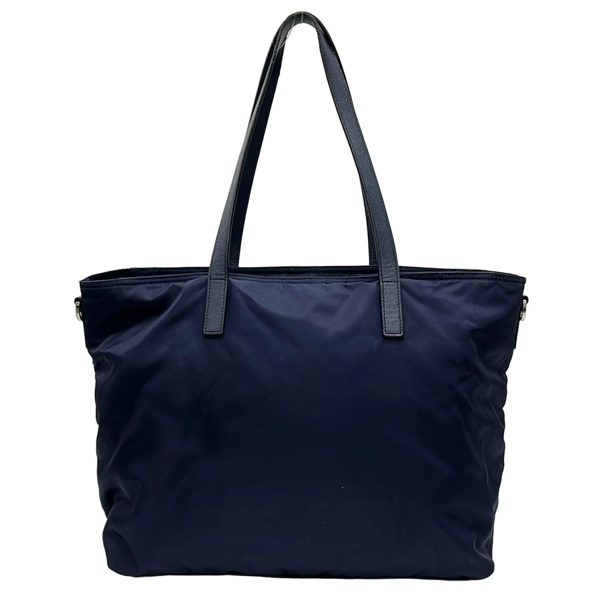Prada Shoulder Bag Dark Navy Leather — view 3