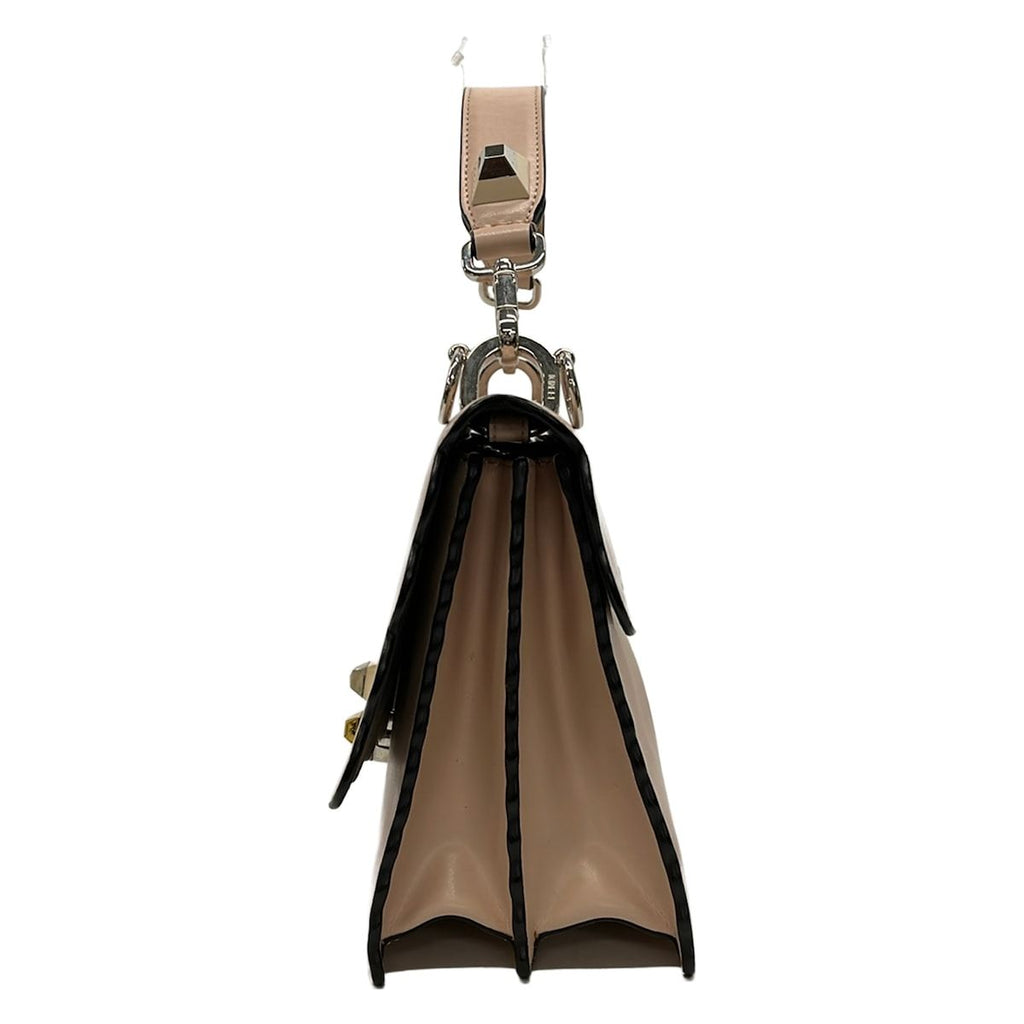 Fendi Handbag Canai Pink Beige Leather — view 2