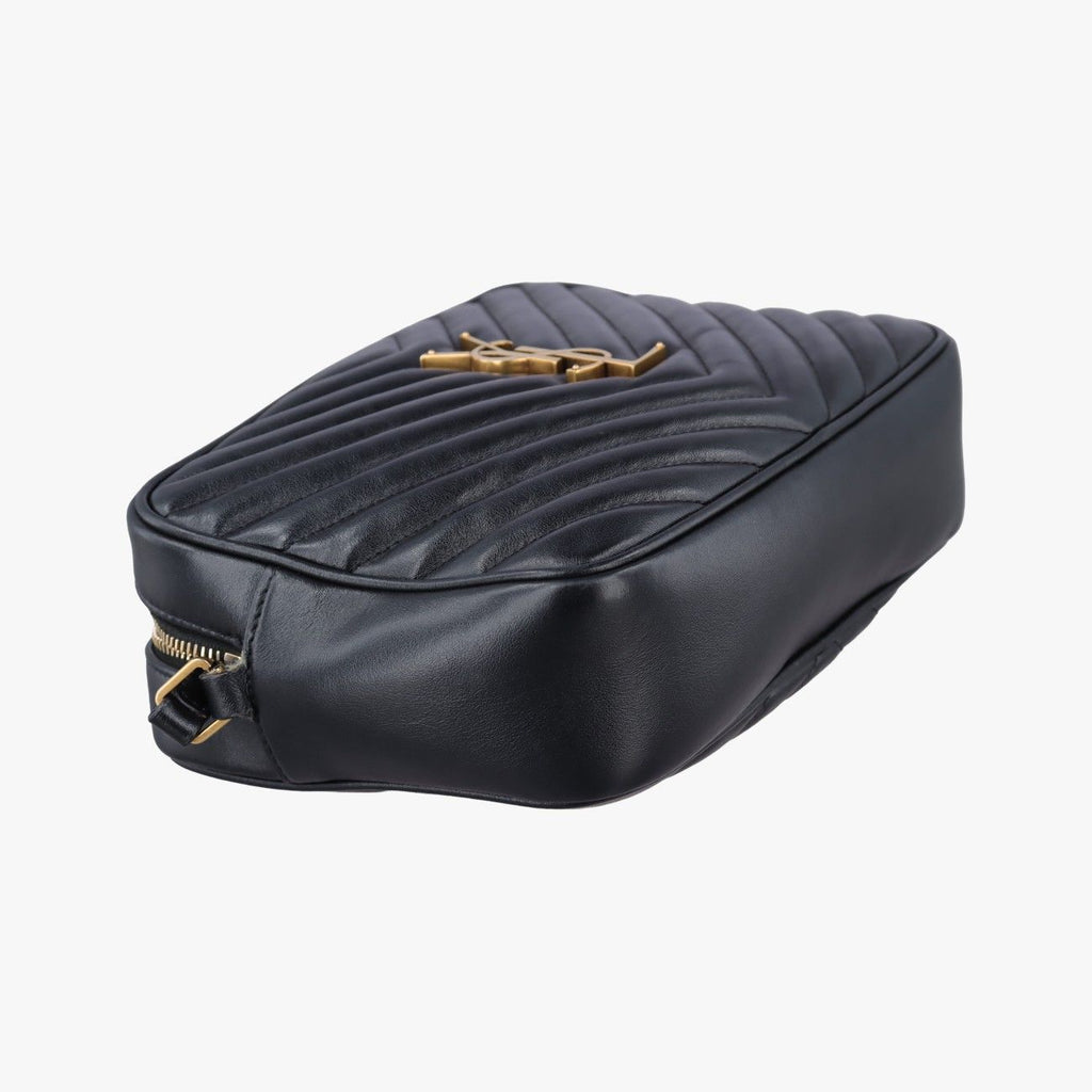 Saint Laurent Lou Camera Black Leather — view 5