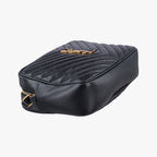 Saint Laurent Lou Camera Black Leather — view 5