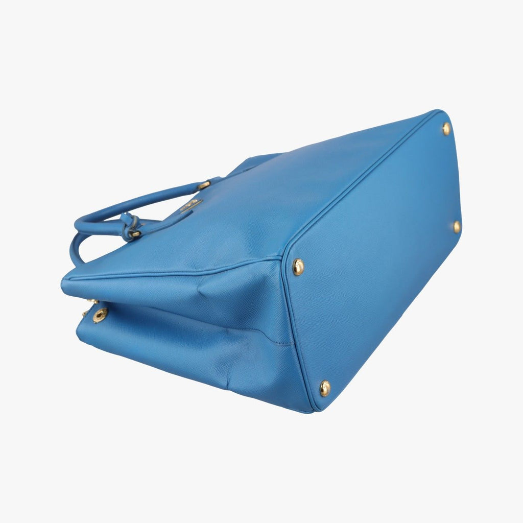 Prada Galleria Blue Saffiano Leather — view 5