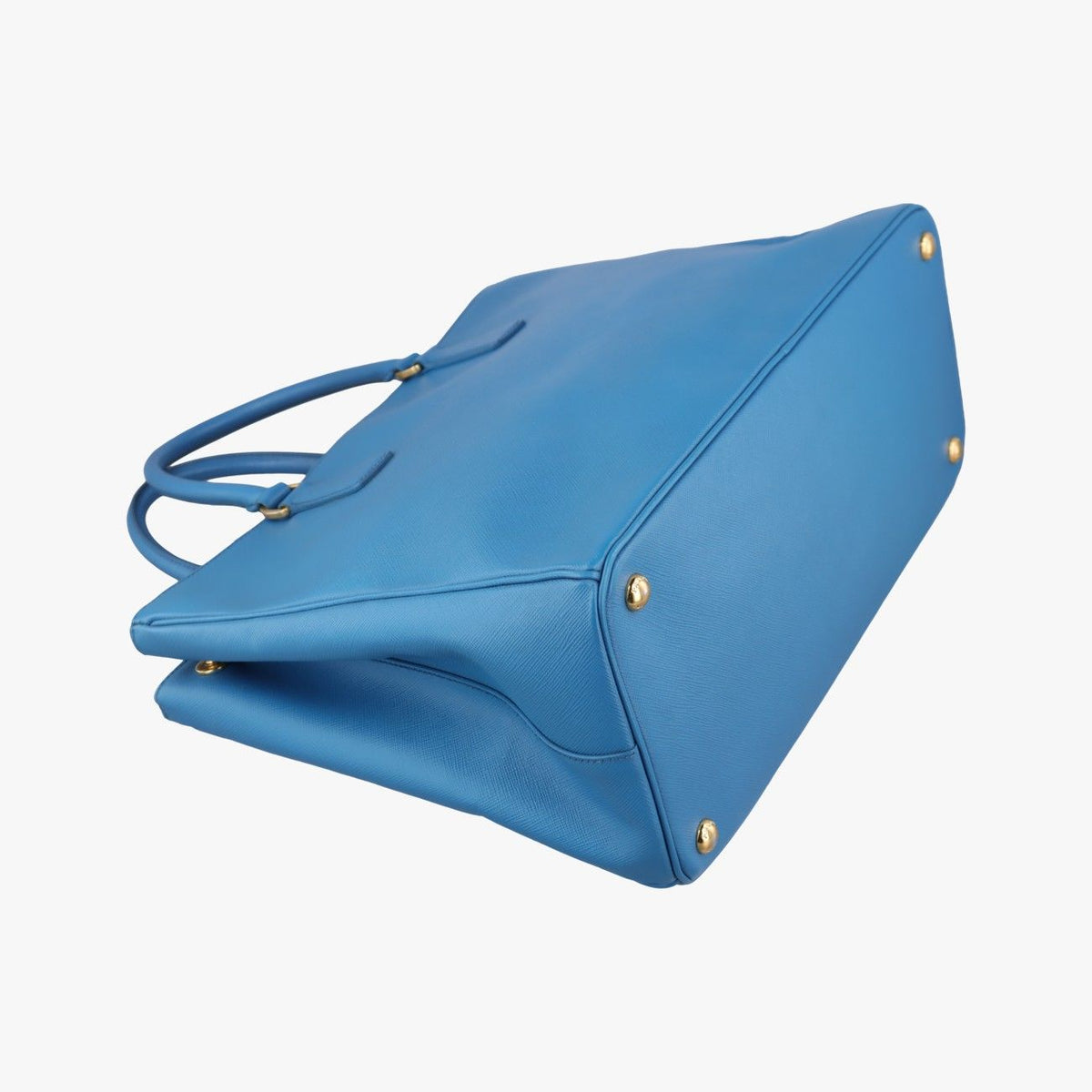 Prada Galleria Blue Saffiano Leather — view 7