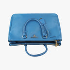 Prada Galleria Blue Saffiano Leather — view 8