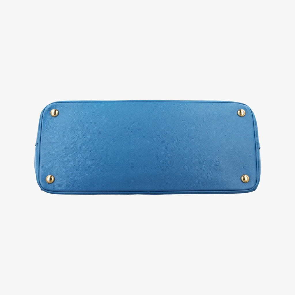 Prada Galleria Blue Saffiano Leather — view 3