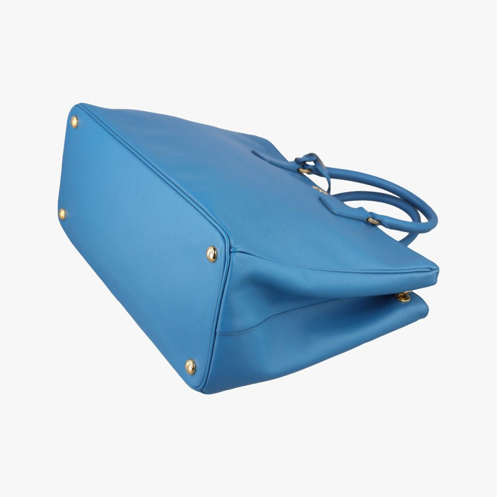 Prada Galleria Blue Saffiano Leather — view 4