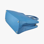 Prada Galleria Blue Saffiano Leather — view 6