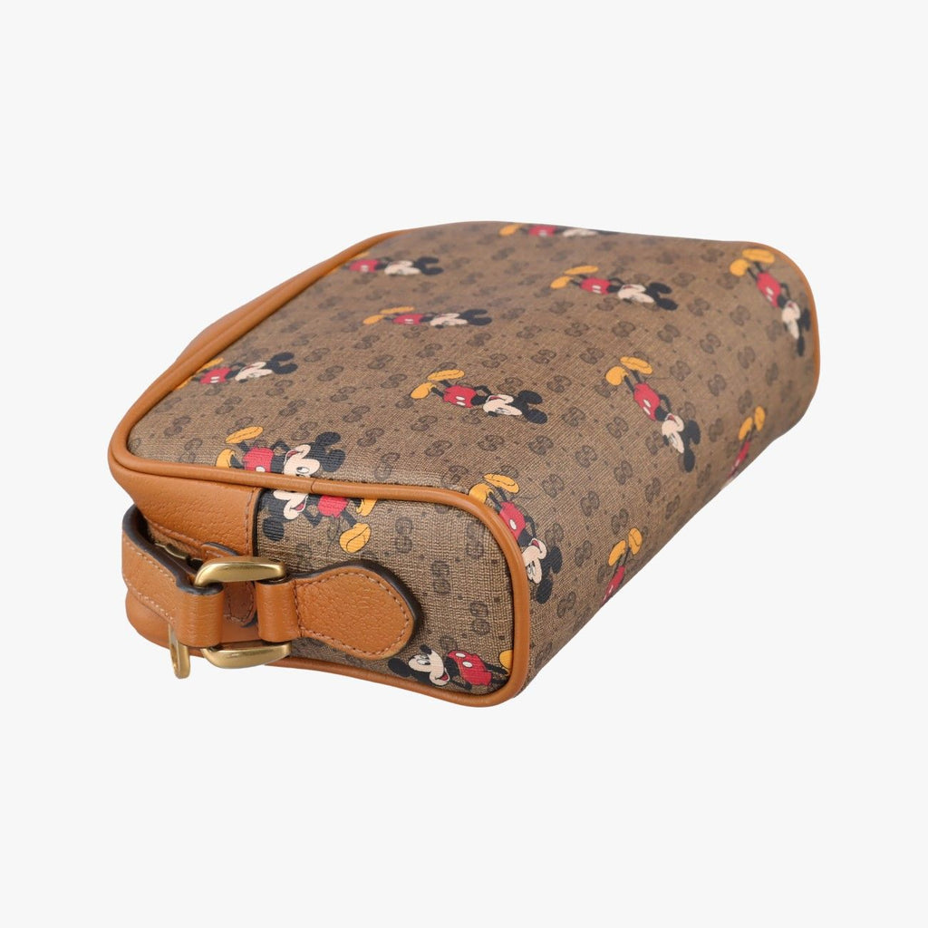 Gucci Mickey Mouse Disney Collaboration Brown Leather — view 7