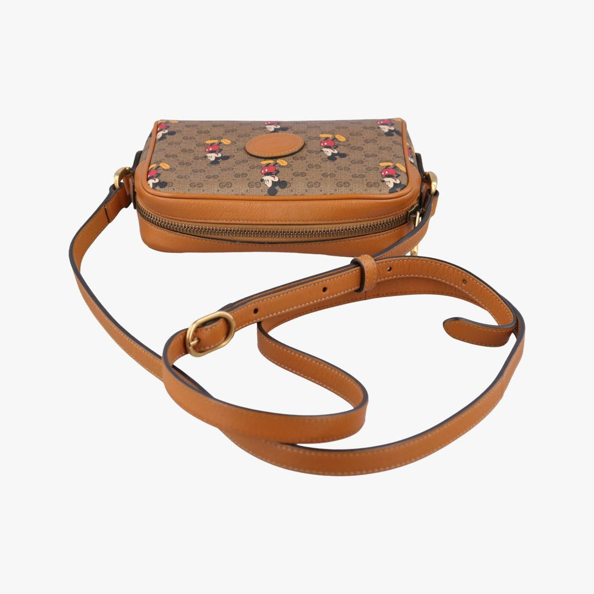 Gucci Mickey Mouse Disney Collaboration Brown Leather — view 8