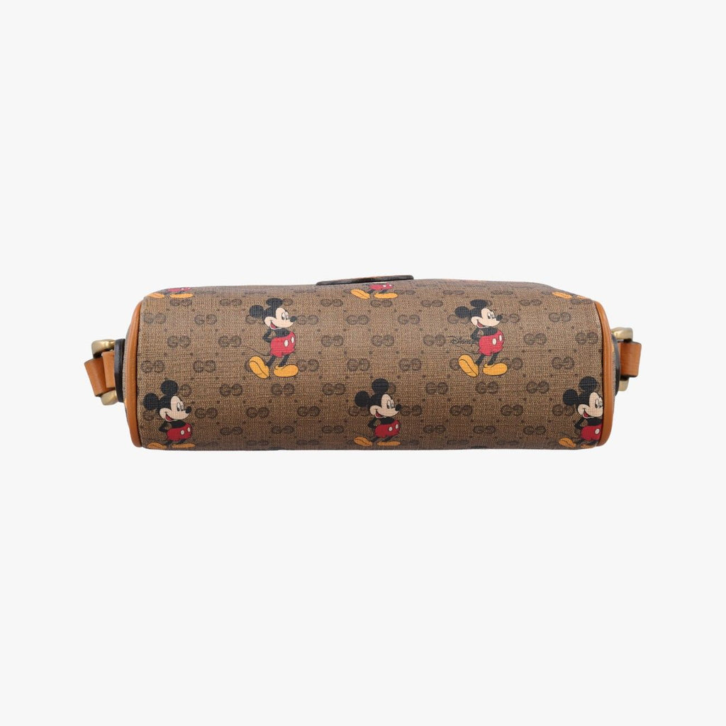Gucci Mickey Mouse Disney Collaboration Brown Leather — view 3
