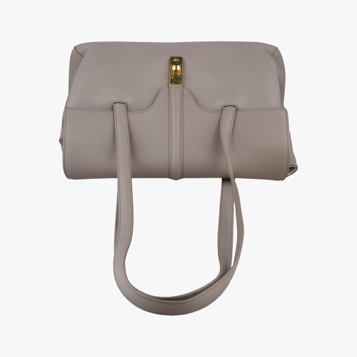 Celine Large 16 Tote Bag Gray Leather — view 8