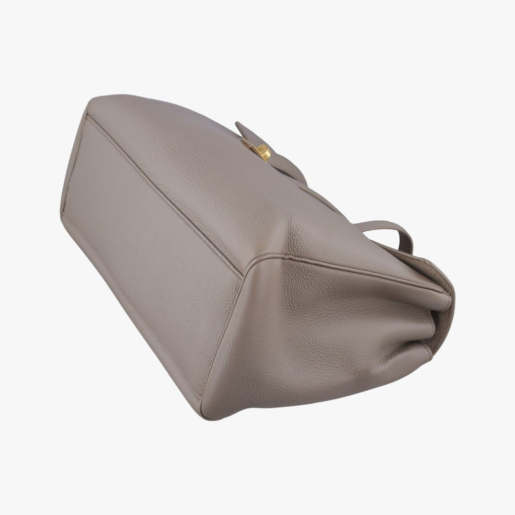 Celine Large 16 Tote Bag Gray Leather — view 4