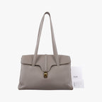 Celine Large 16 Tote Bag Gray Leather