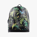 Gucci Tropical Print Black Multicolor Leather Backpack