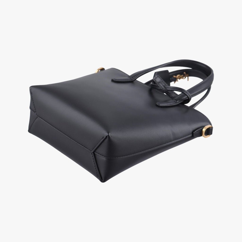 Saint Laurent Toy Mini Shopping Black Leather — view 4