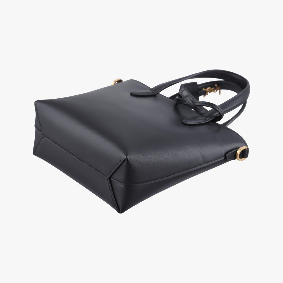 Saint Laurent Toy Mini Shopping Black Leather — view 4
