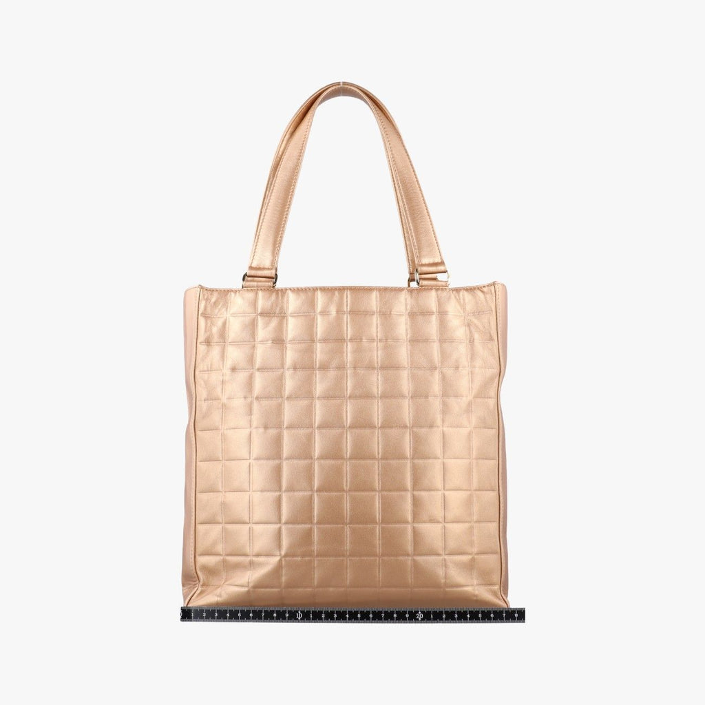 Chanel Choco Bar Gold Lambskin — view 2