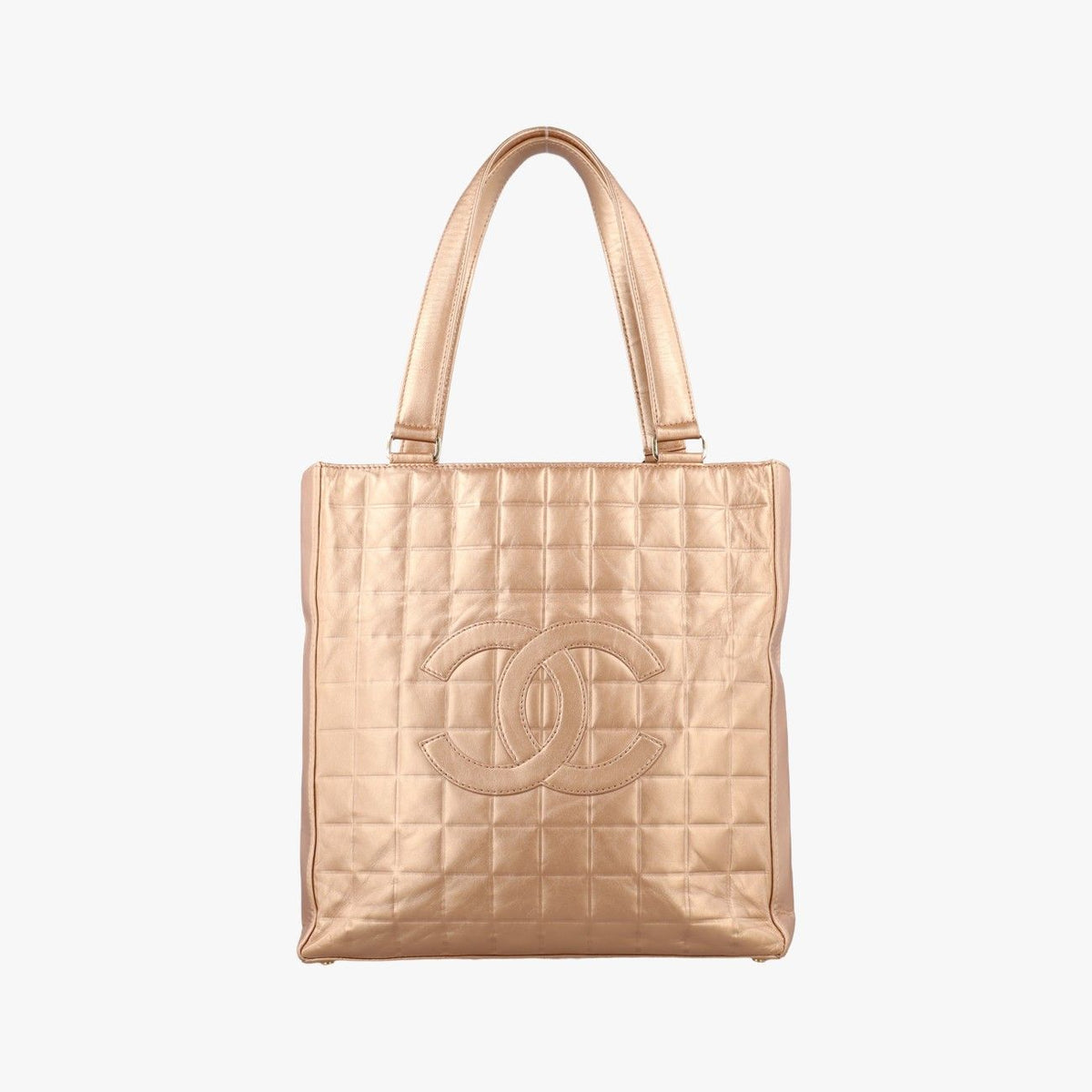 Chanel Choco Bar Gold Lambskin