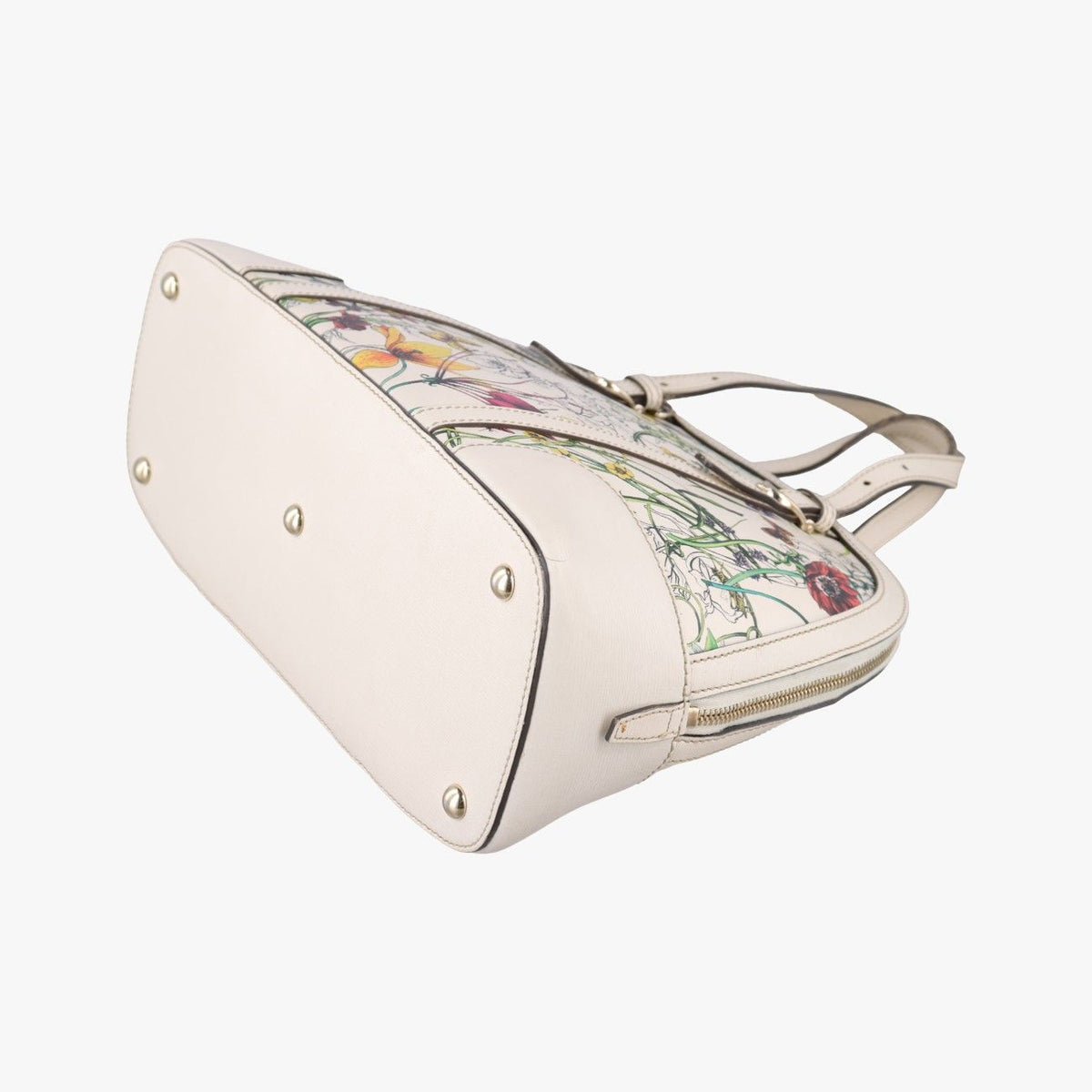 Gucci Nice Flora Ivory Multicolor Leather — view 6