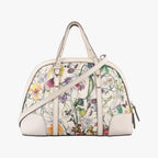 Gucci Nice Flora Ivory Multicolor Leather