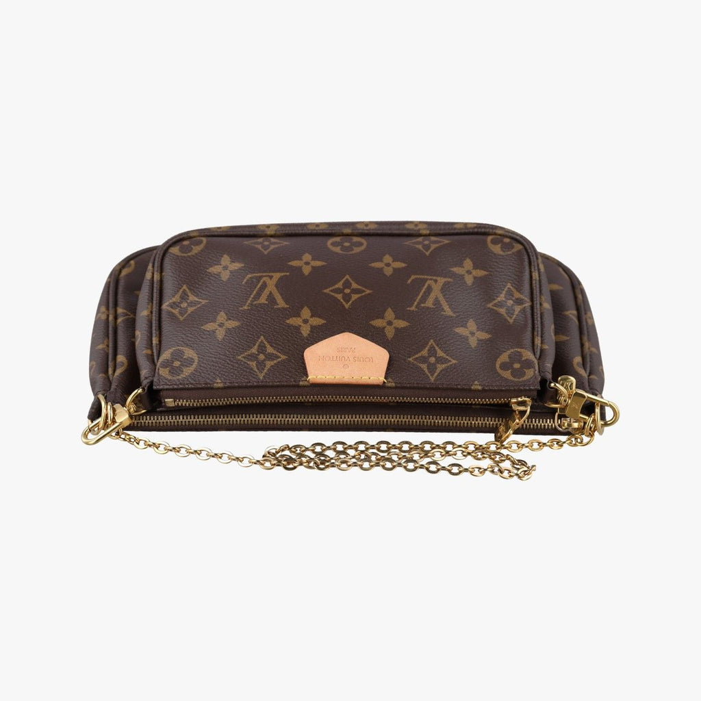 Louis Vuitton Multi Pochette Accessoires Monogram Brown Khaki Canvas — view 8