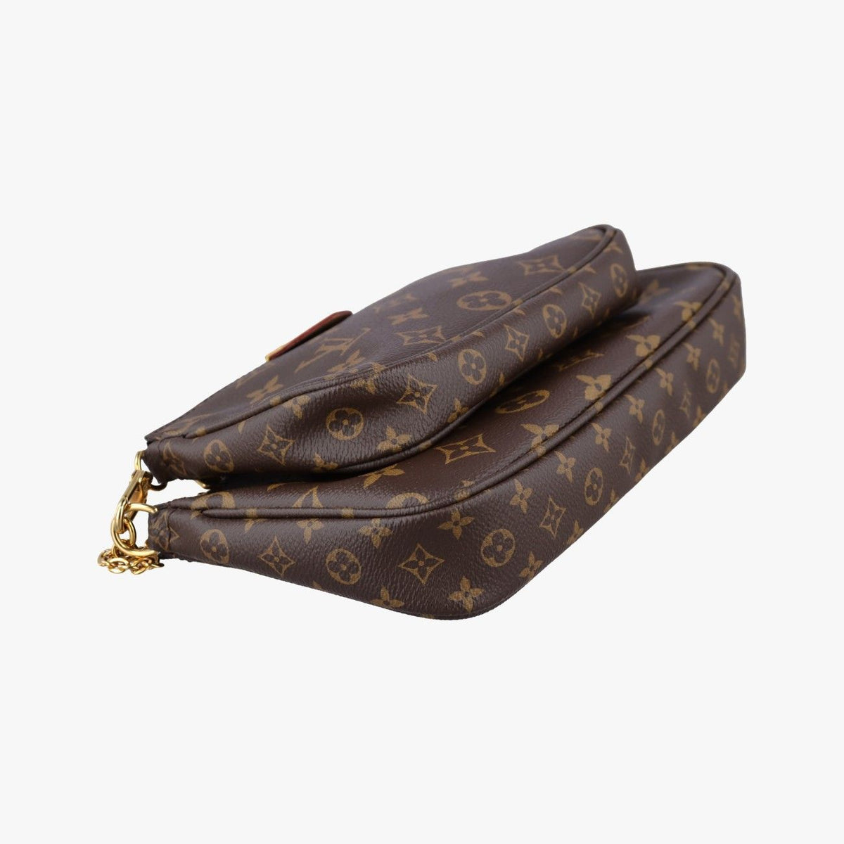 Louis Vuitton Multi Pochette Accessoires Monogram Brown Khaki Canvas — view 5