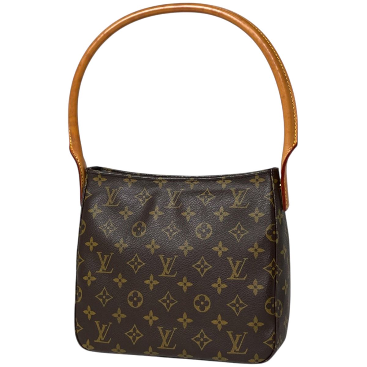 Louis Vuitton Looping MM Shoulder Bag Monogram Brown