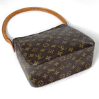 Louis Vuitton Looping MM Shoulder Bag Monogram Brown — view 2